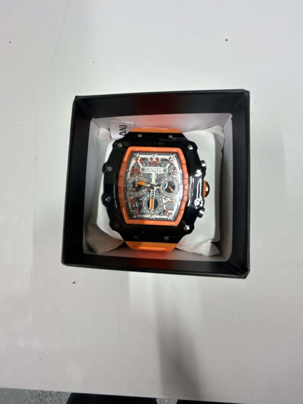 Invicta Specialty Chronograph Skeleton Dial Watch
